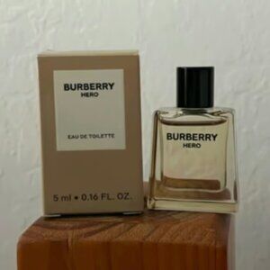Burberry Hero 5ml/0.16oz ~ NIB